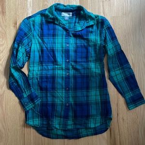 Old Navy Blue Flannel